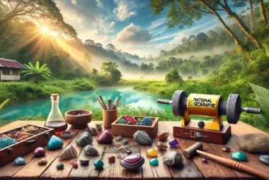 national geographic rock tumbler kit