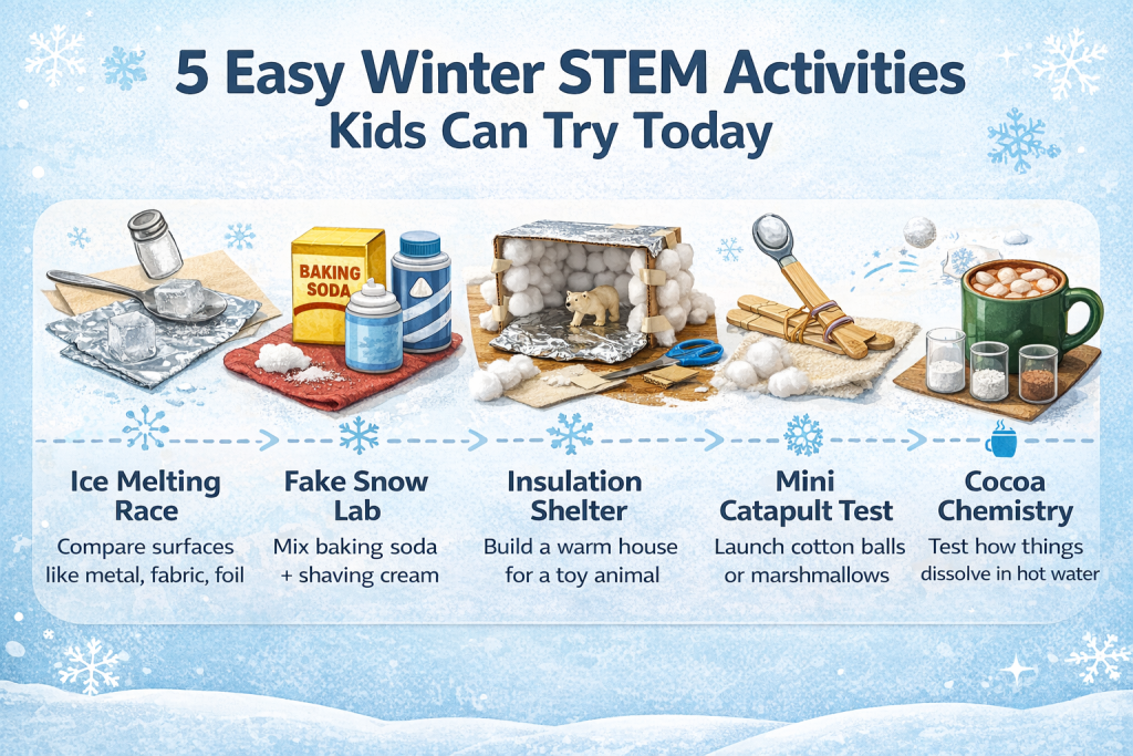 Winter STEM Activities For Kids