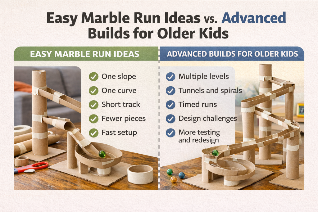 Marble Roller Coaster