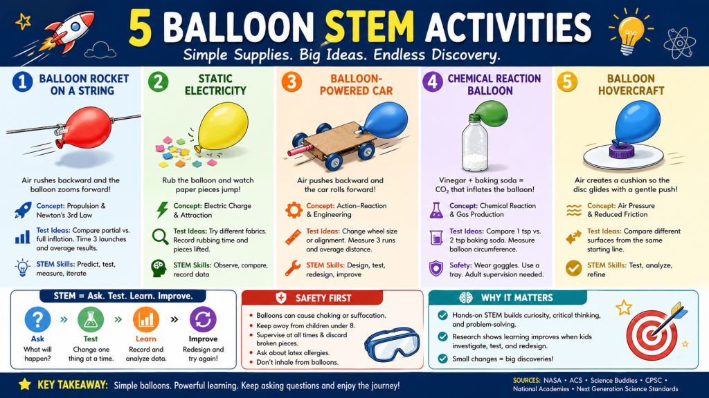 Balloon STEM Activities