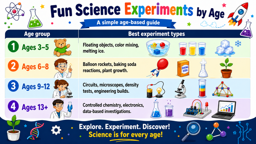 fun science experiments for kids