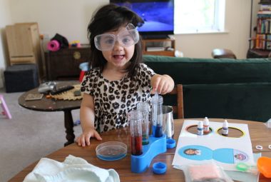 kids science experiments at home