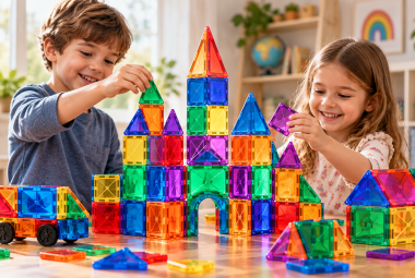 Magnetic Building Tiles