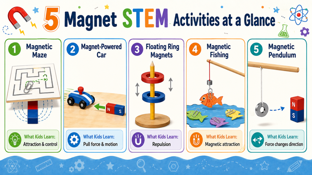 Magnet STEM Activities For Kids