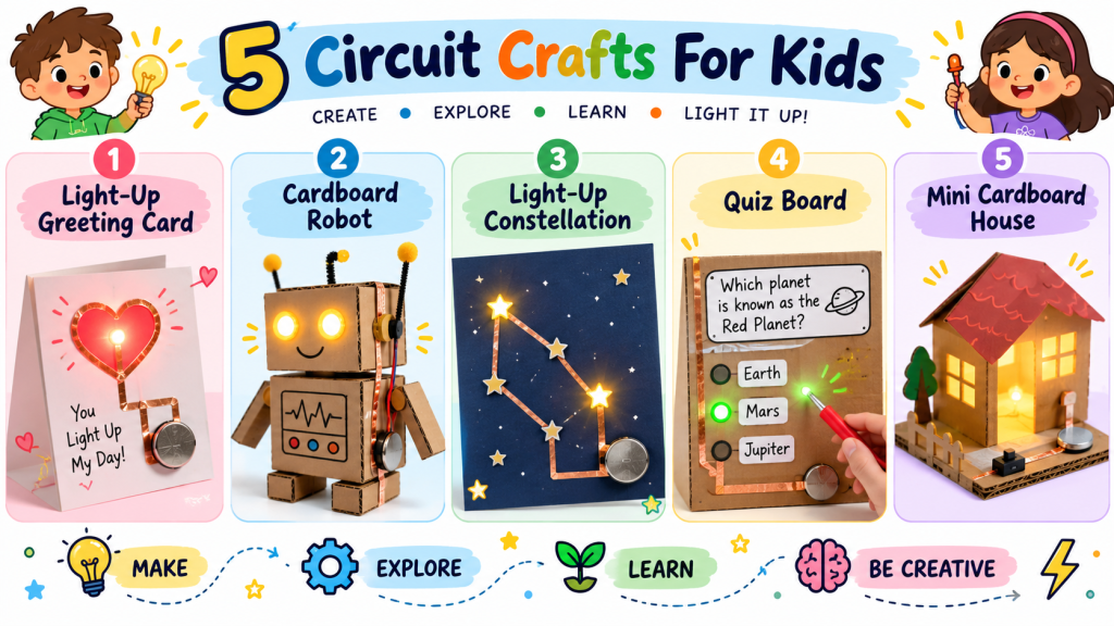 Circuit Crafts For Kids